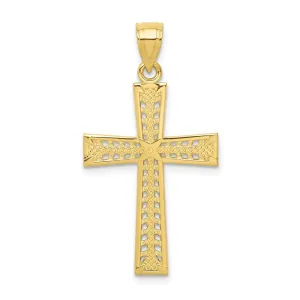 10k Cross Pendant