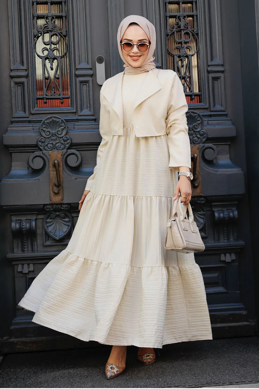 AAILA MAXI DRESS (IVORY)