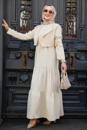 AAILA MAXI DRESS (IVORY)