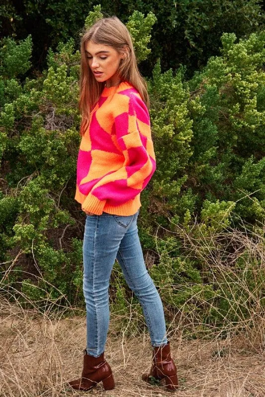 ABSTRACT ART SWEATER
