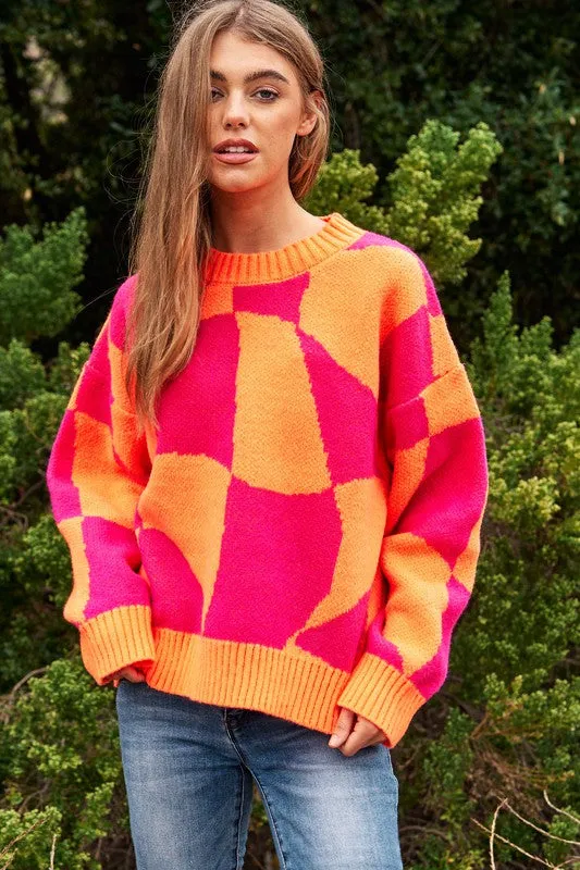 ABSTRACT ART SWEATER