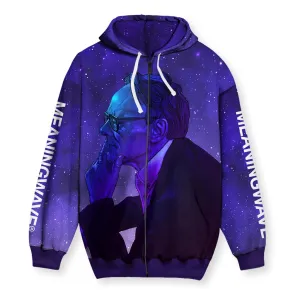 Akira The Don & Graham Hancock - The War On Consciousness Men's Zip-Up Hoodie