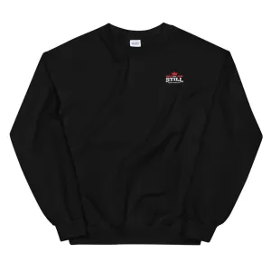 And Still Champion crest logo white lettering men's sweatshirt