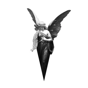 Angel Holding Feather
