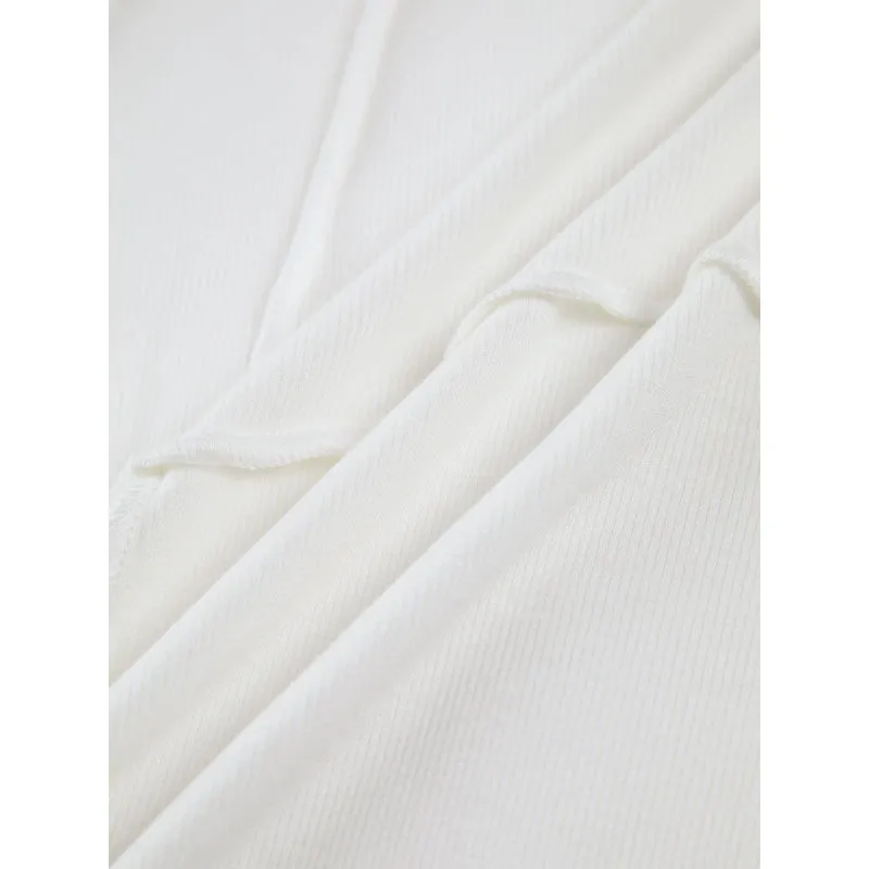 Angelie™ | Ribbed Long Sleeve Tee