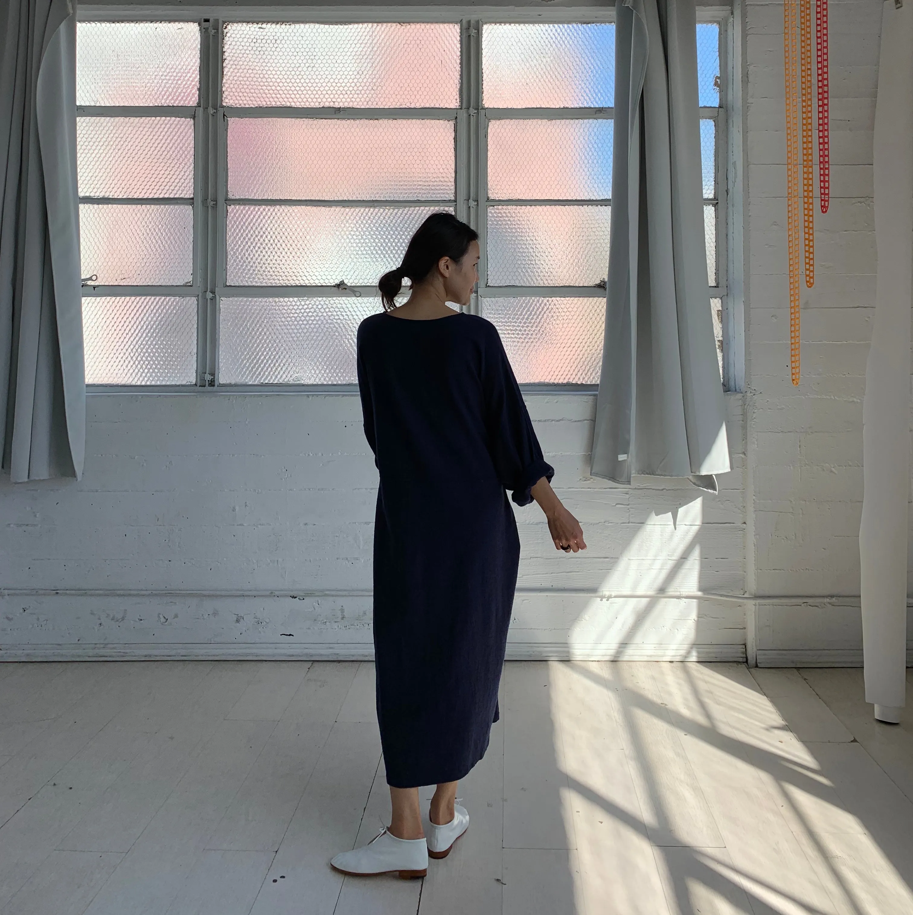 April Dress_Navy