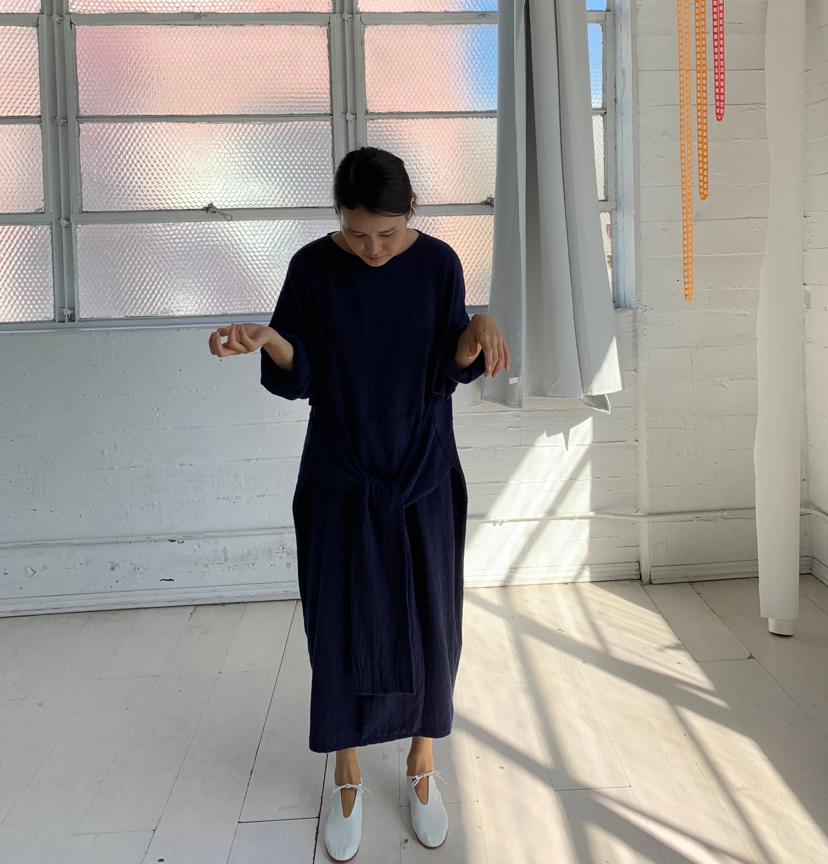 April Dress_Navy
