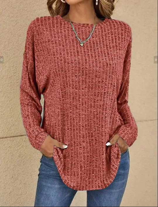 Audrey | casual sweater with texture