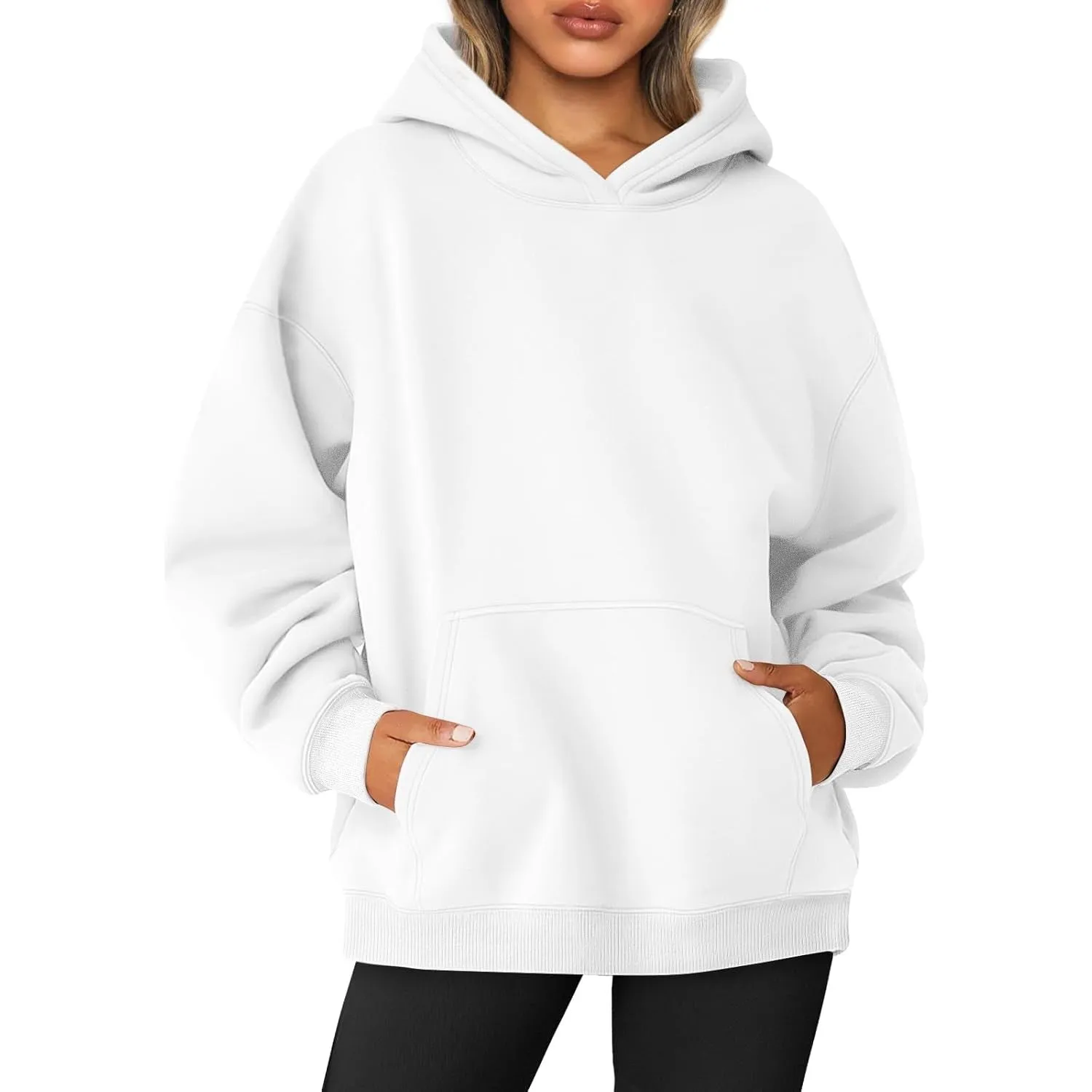 AUTOMET Womens Oversized Sweatshirts Fleece Hoodies Long Sleeve Shirts Pullover Fall Outfits 2024 with Pocket