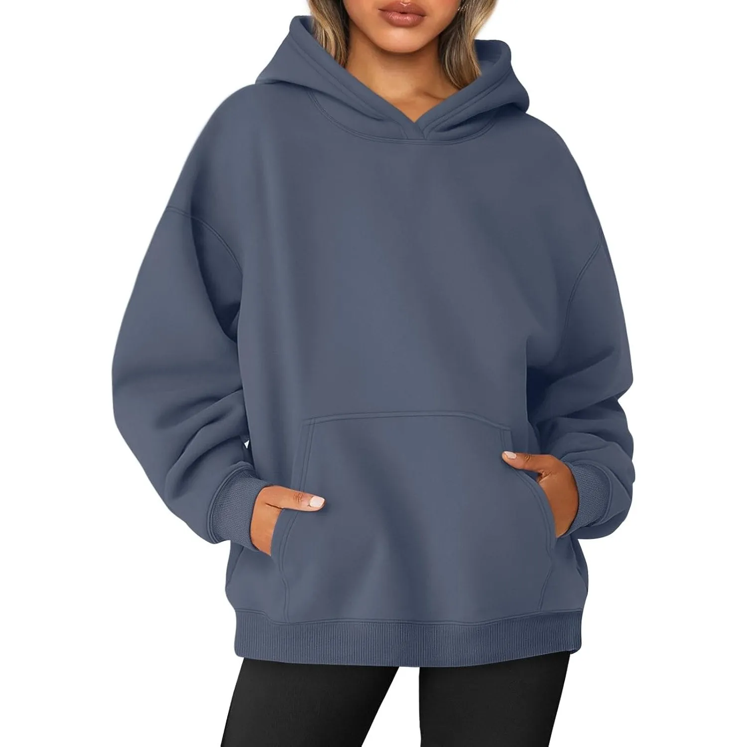 AUTOMET Womens Oversized Sweatshirts Fleece Hoodies Long Sleeve Shirts Pullover Fall Outfits 2024 with Pocket