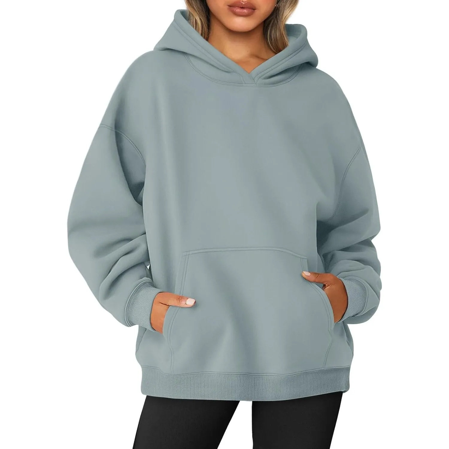 AUTOMET Womens Oversized Sweatshirts Fleece Hoodies Long Sleeve Shirts Pullover Fall Outfits 2024 with Pocket