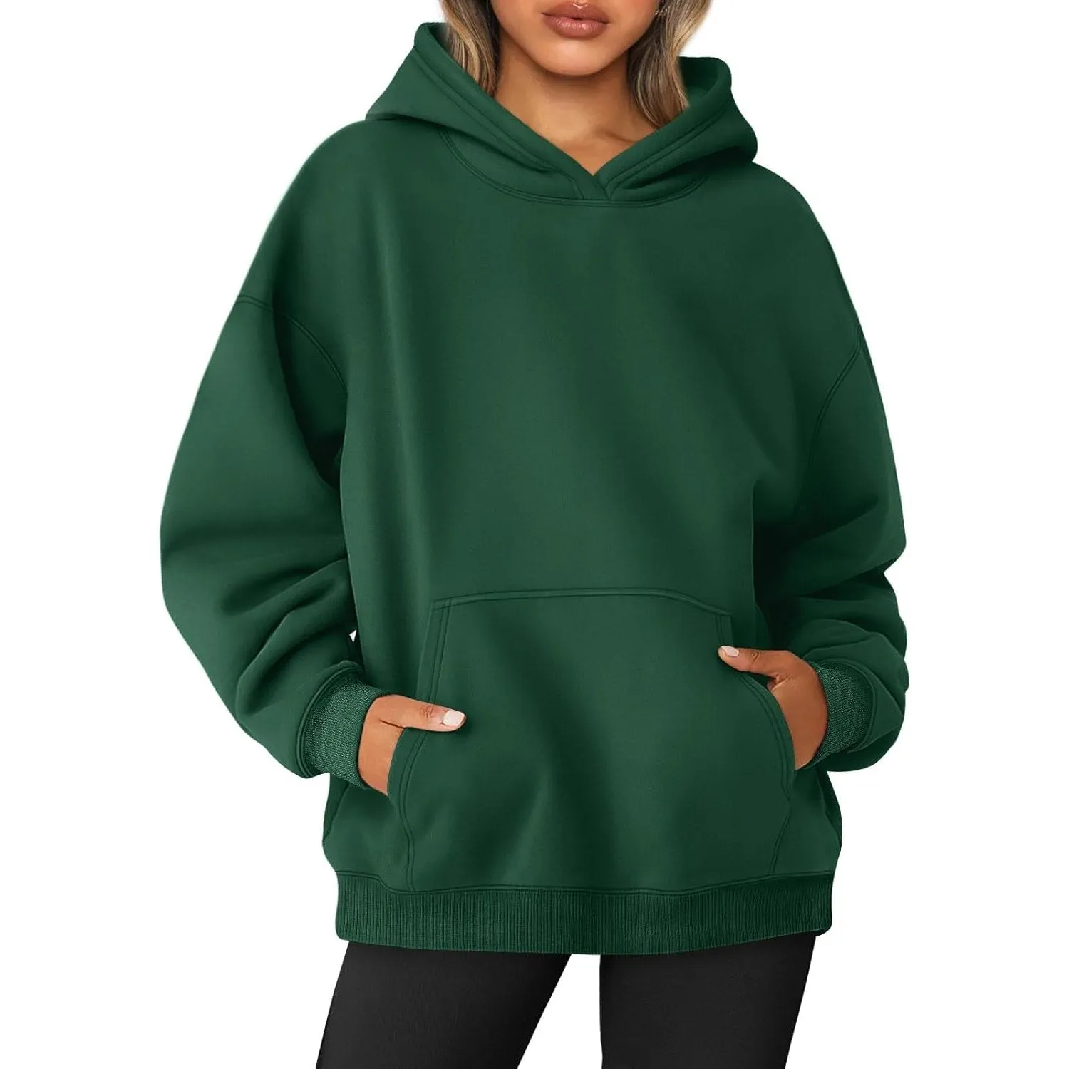 AUTOMET Womens Oversized Sweatshirts Fleece Hoodies Long Sleeve Shirts Pullover Fall Outfits 2024 with Pocket