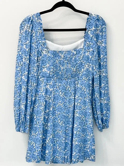 Azure Blossom Dress
