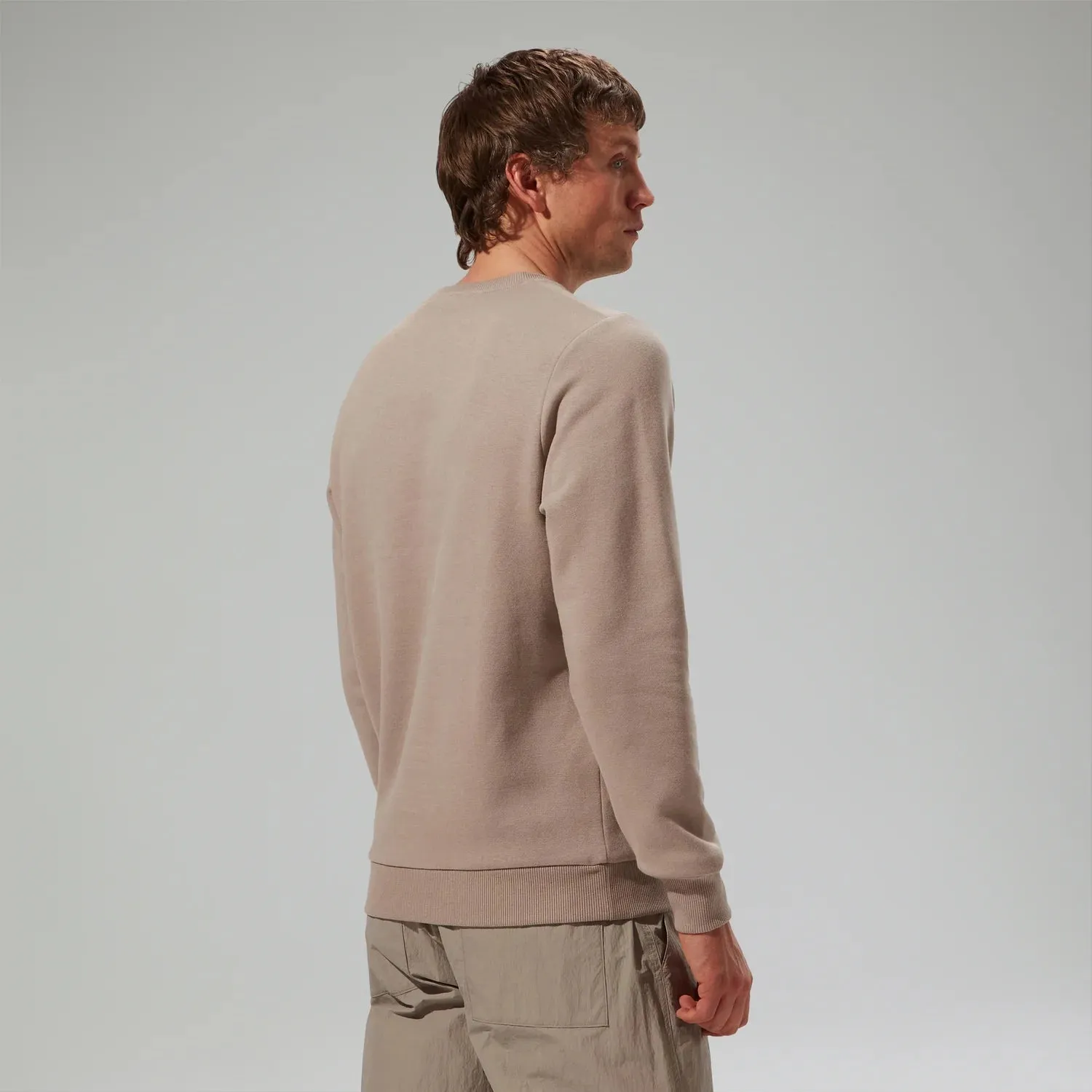 berghaus M Logo Crewneck Light Grey