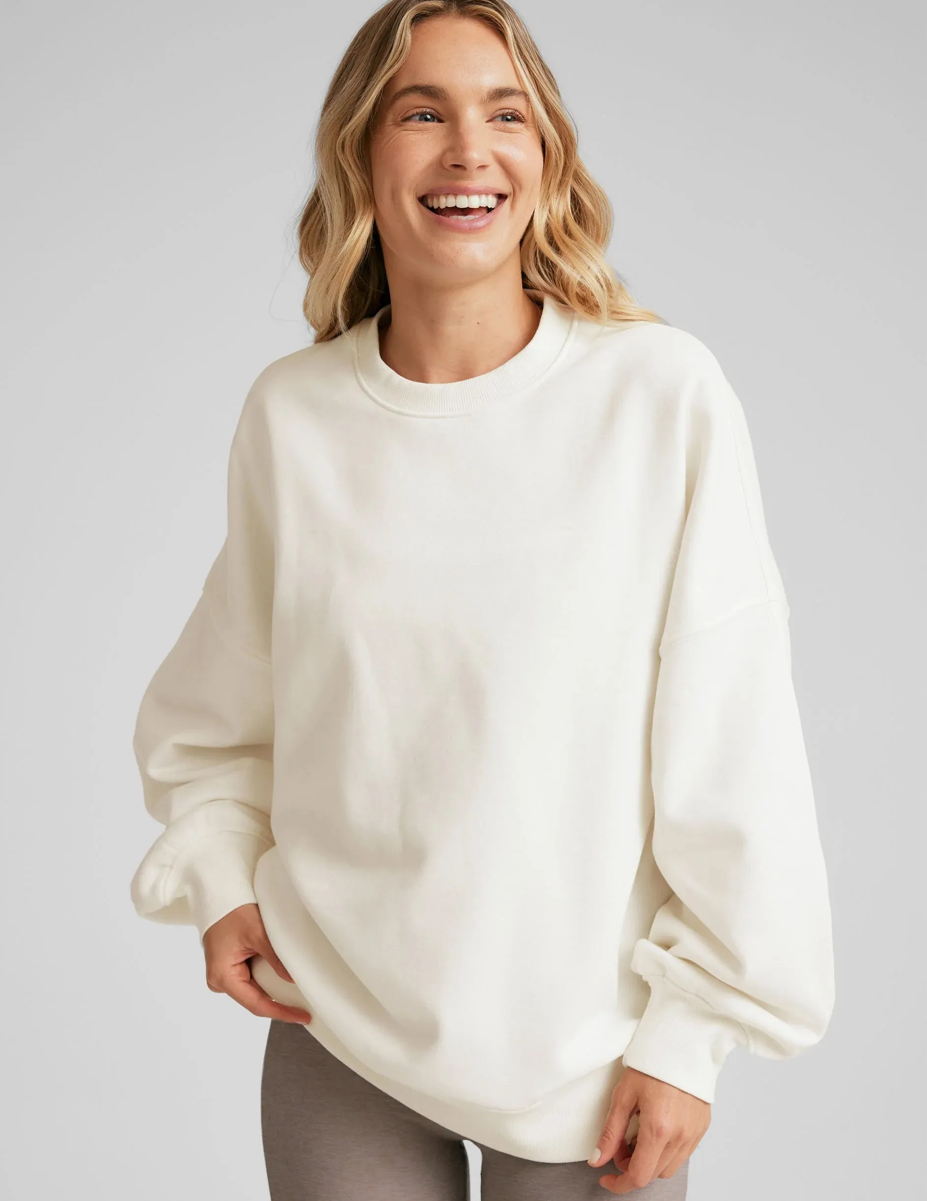Beyond Yoga LuxeFleece Oversized Sweatshirt -Seasonal