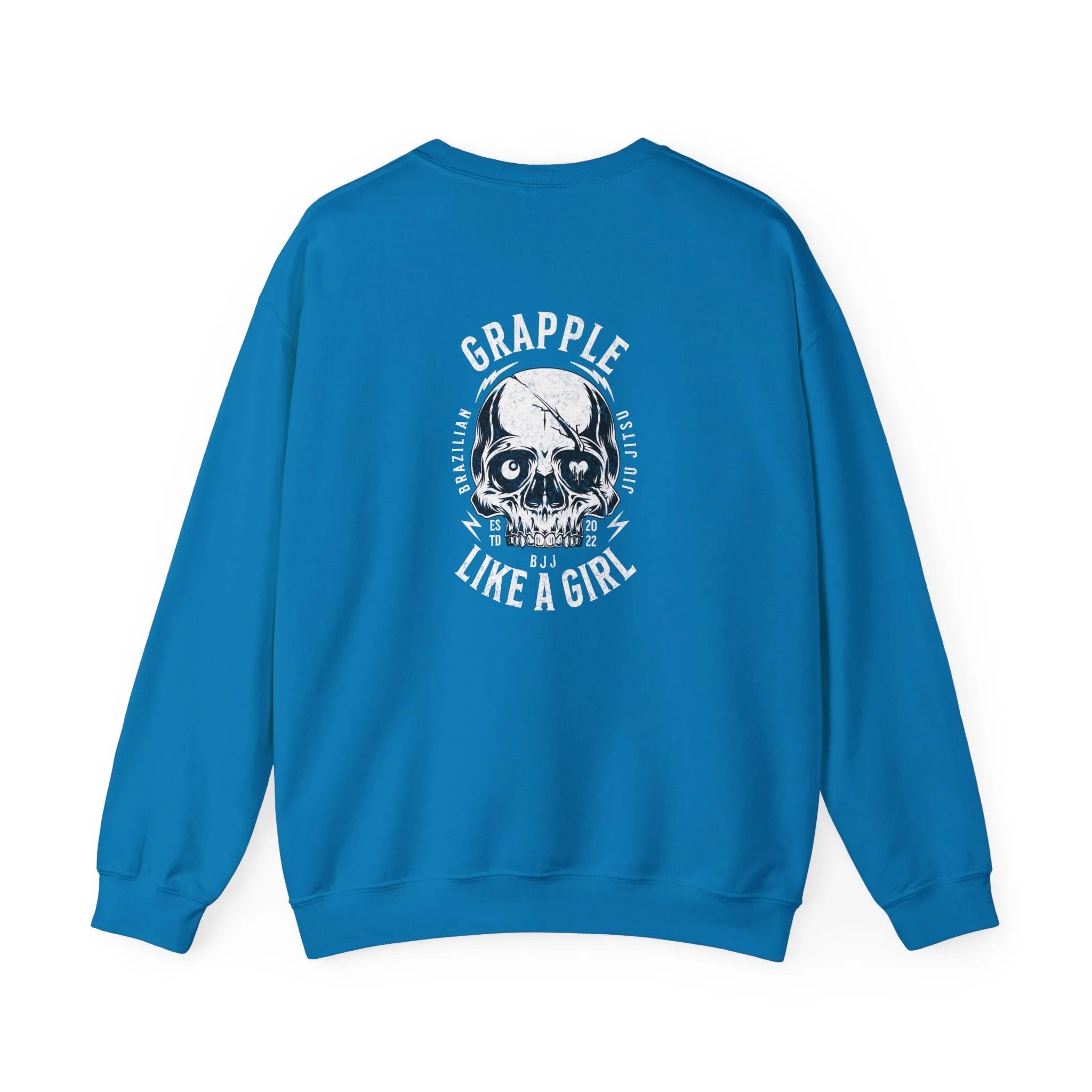 BJJ Women's Crewneck Sweater - Shut up & train.
