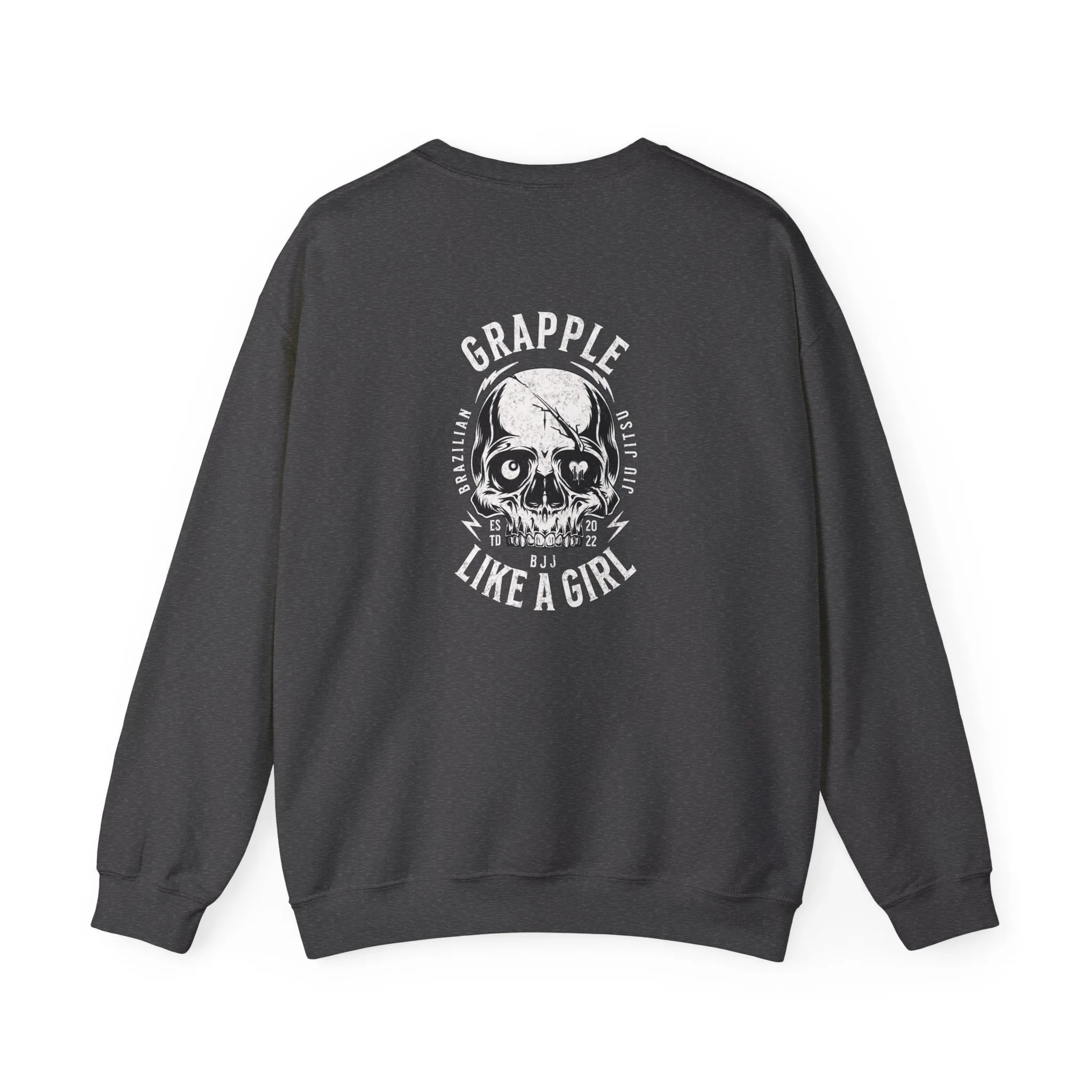 BJJ Women's Crewneck Sweater - Shut up & train.