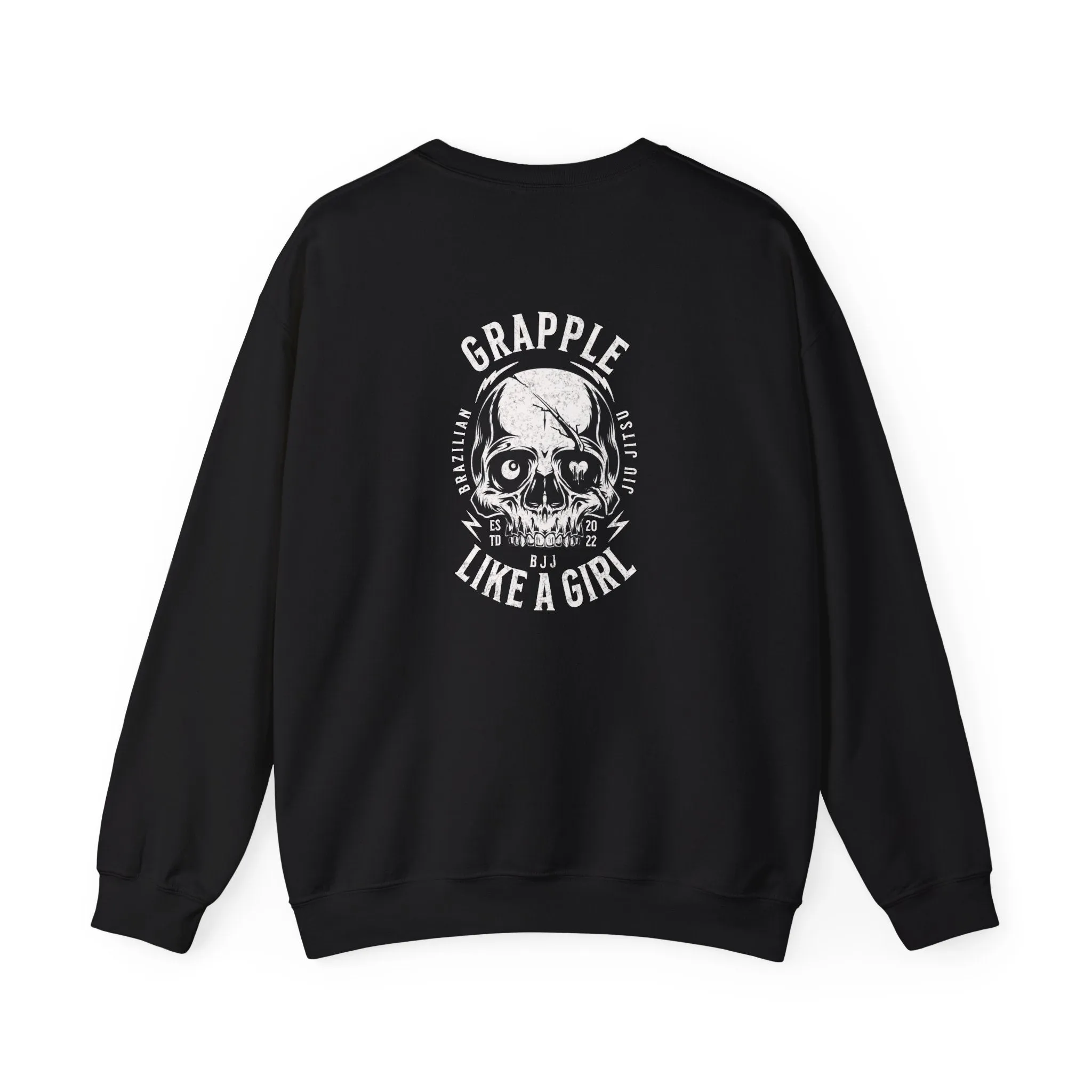 BJJ Women's Crewneck Sweater - Shut up & train.