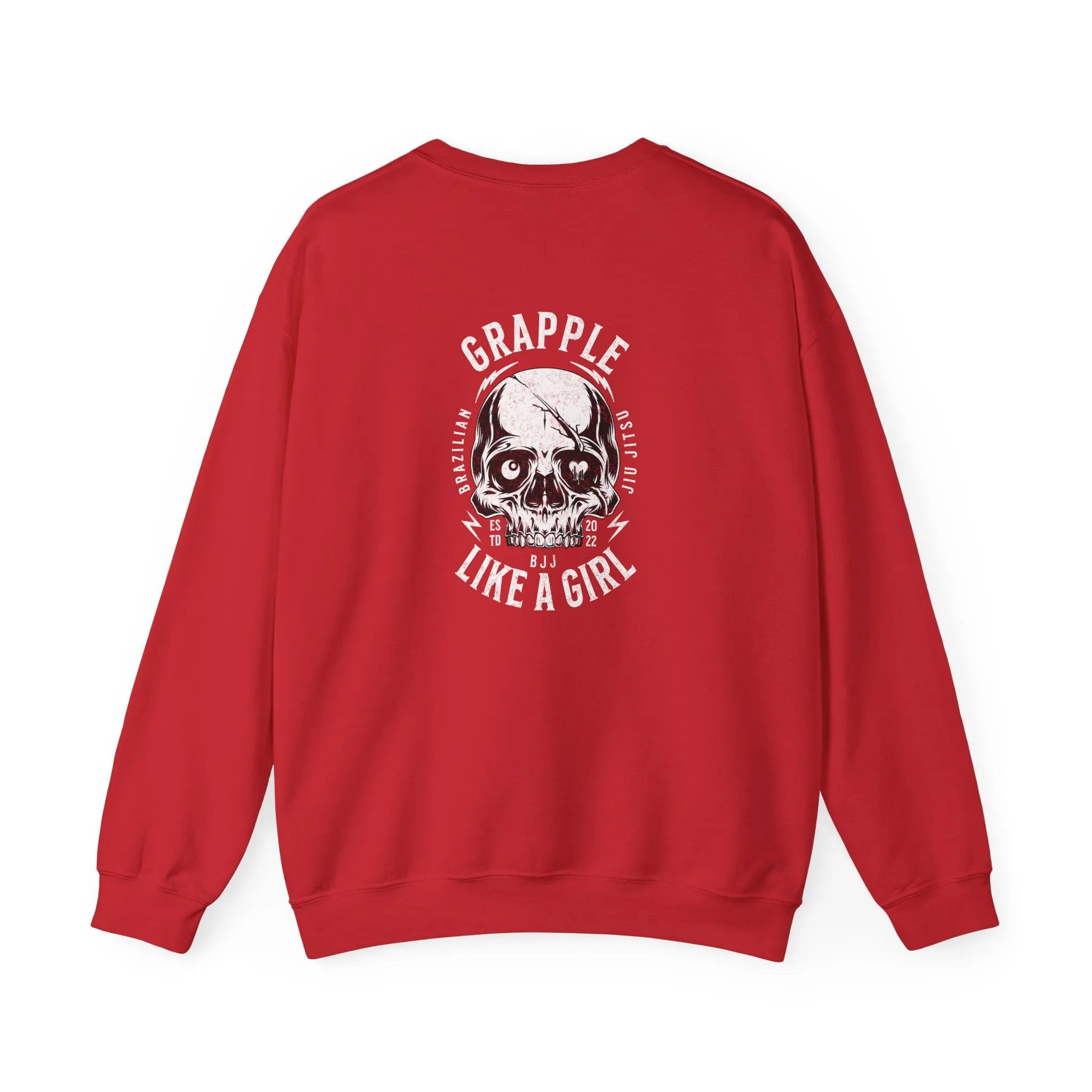 BJJ Women's Crewneck Sweater - Shut up & train.