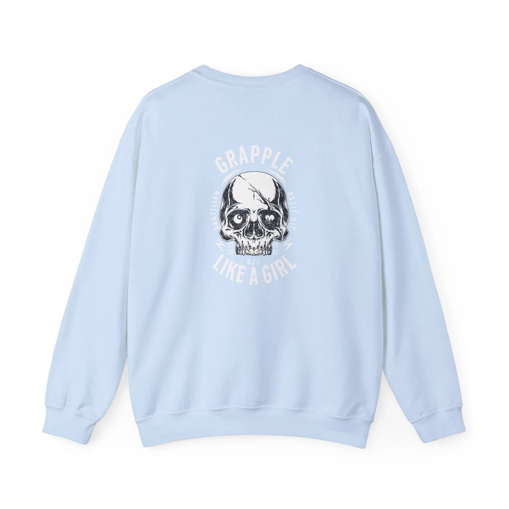 BJJ Women's Crewneck Sweater - Shut up & train.
