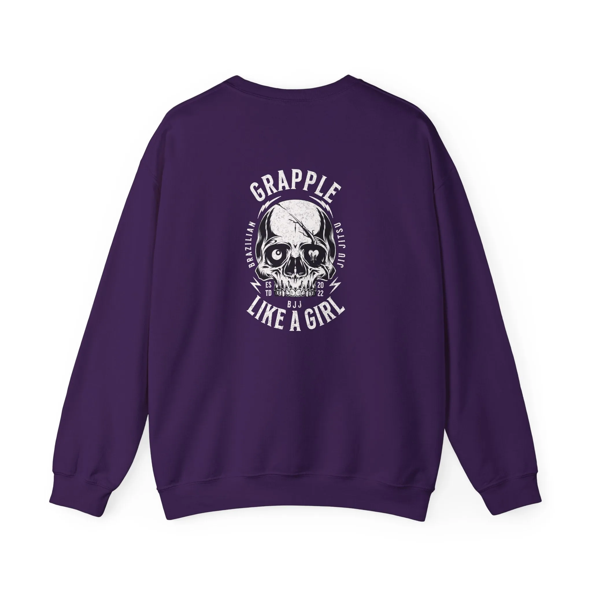 BJJ Women's Crewneck Sweater - Shut up & train.