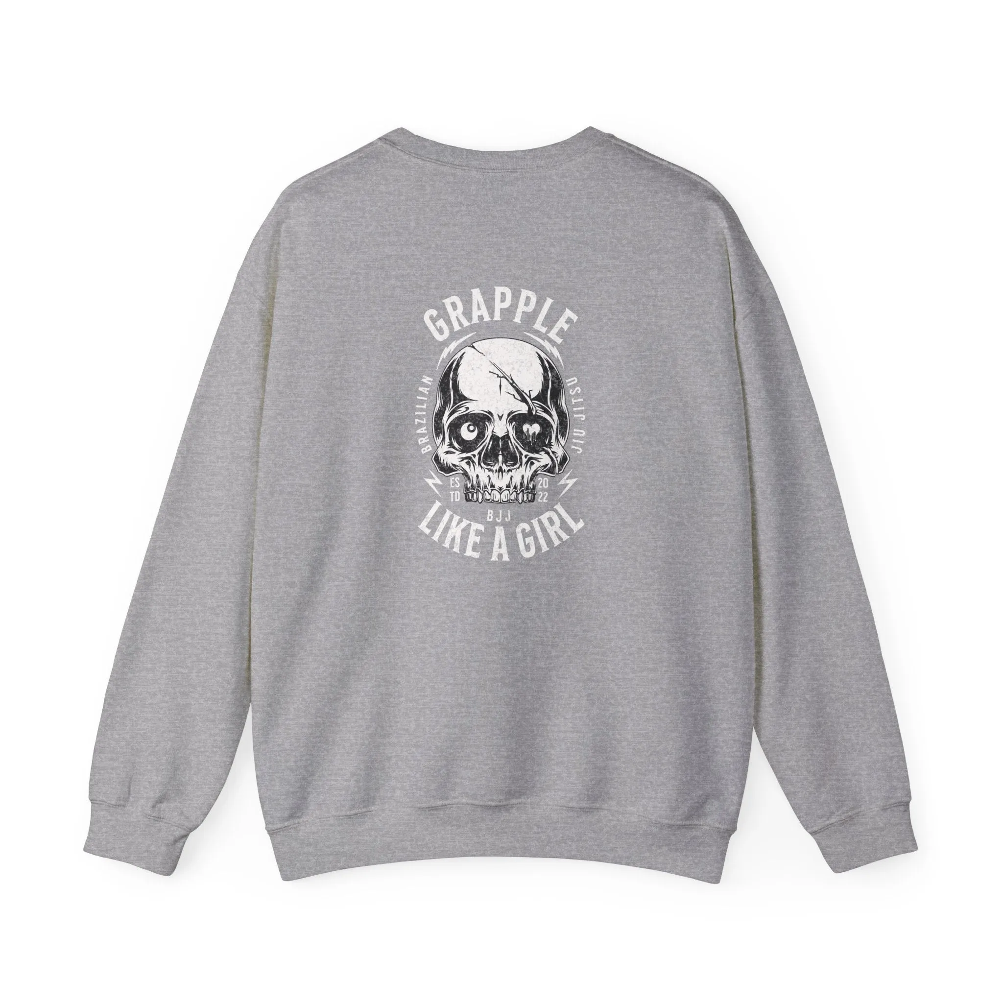 BJJ Women's Crewneck Sweater - Shut up & train.