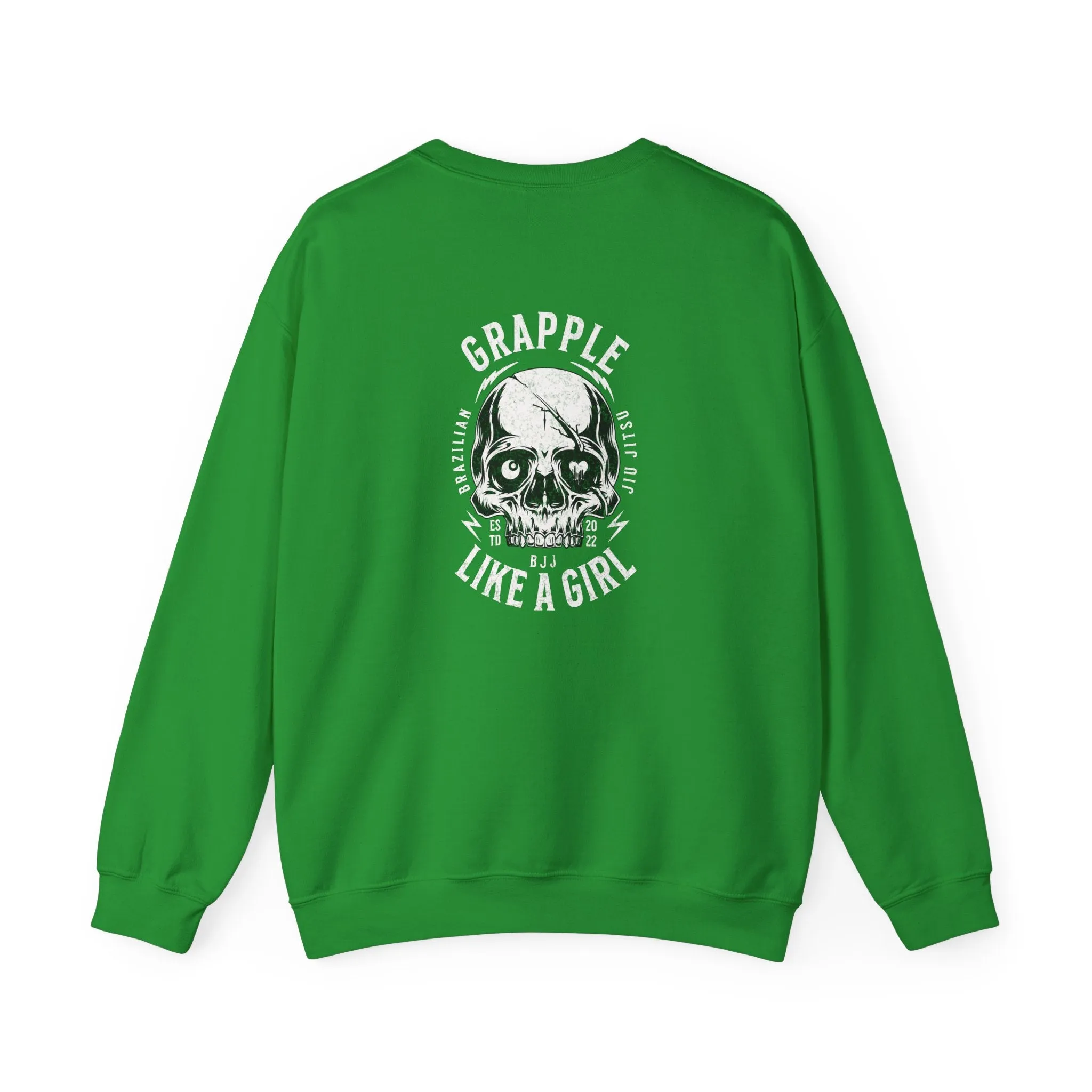 BJJ Women's Crewneck Sweater - Shut up & train.