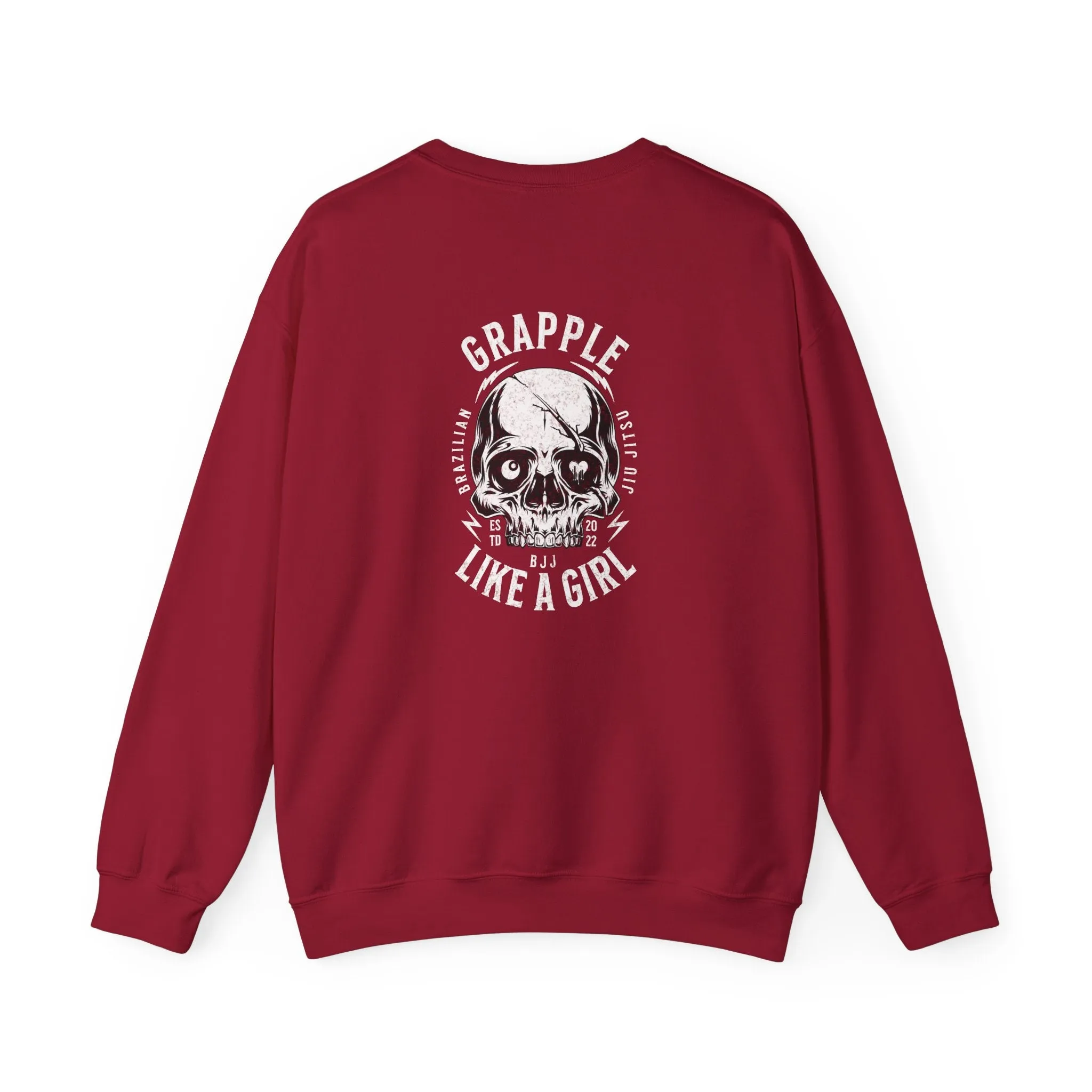 BJJ Women's Crewneck Sweater - Shut up & train.