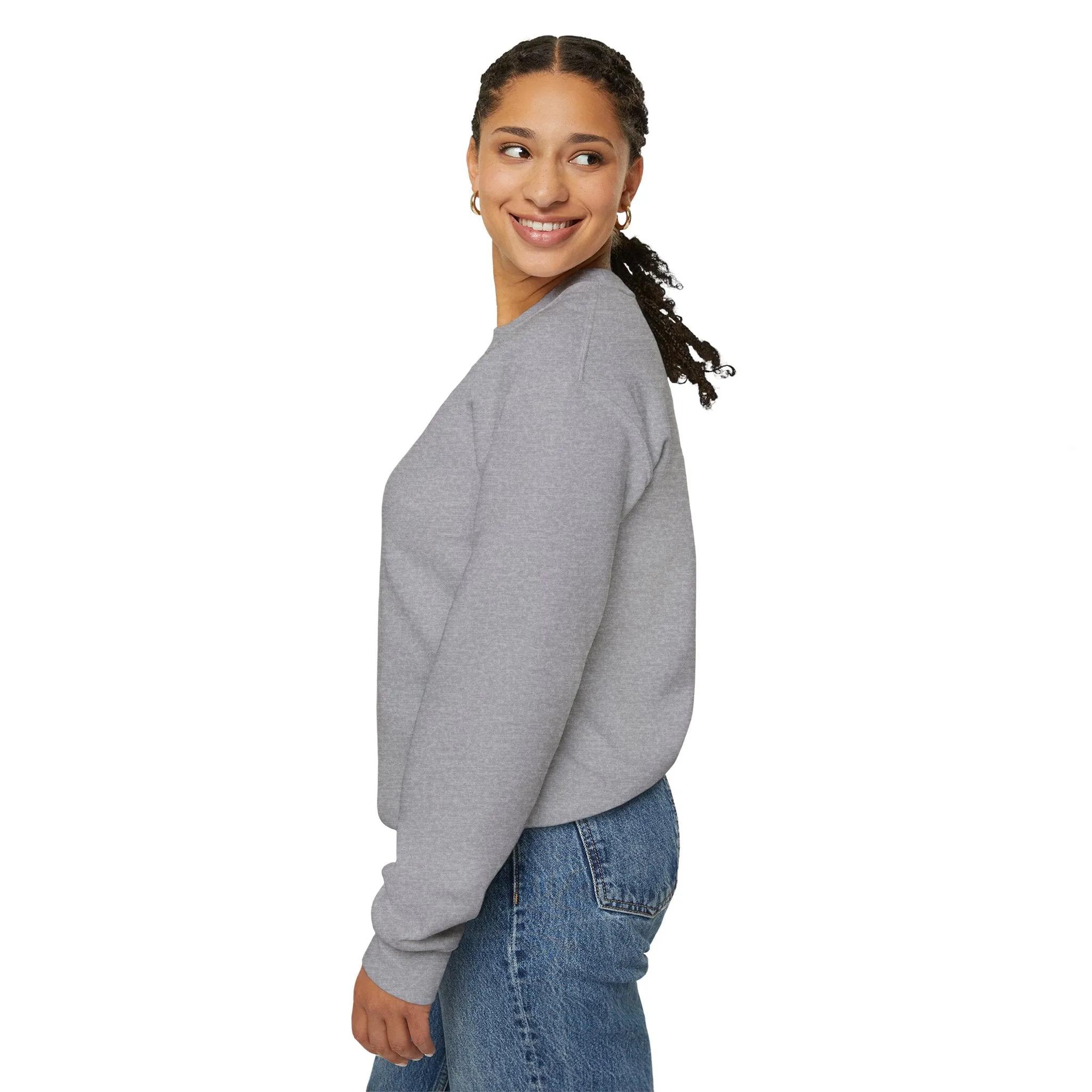 BJJ Women's Crewneck Sweater - Shut up & train.