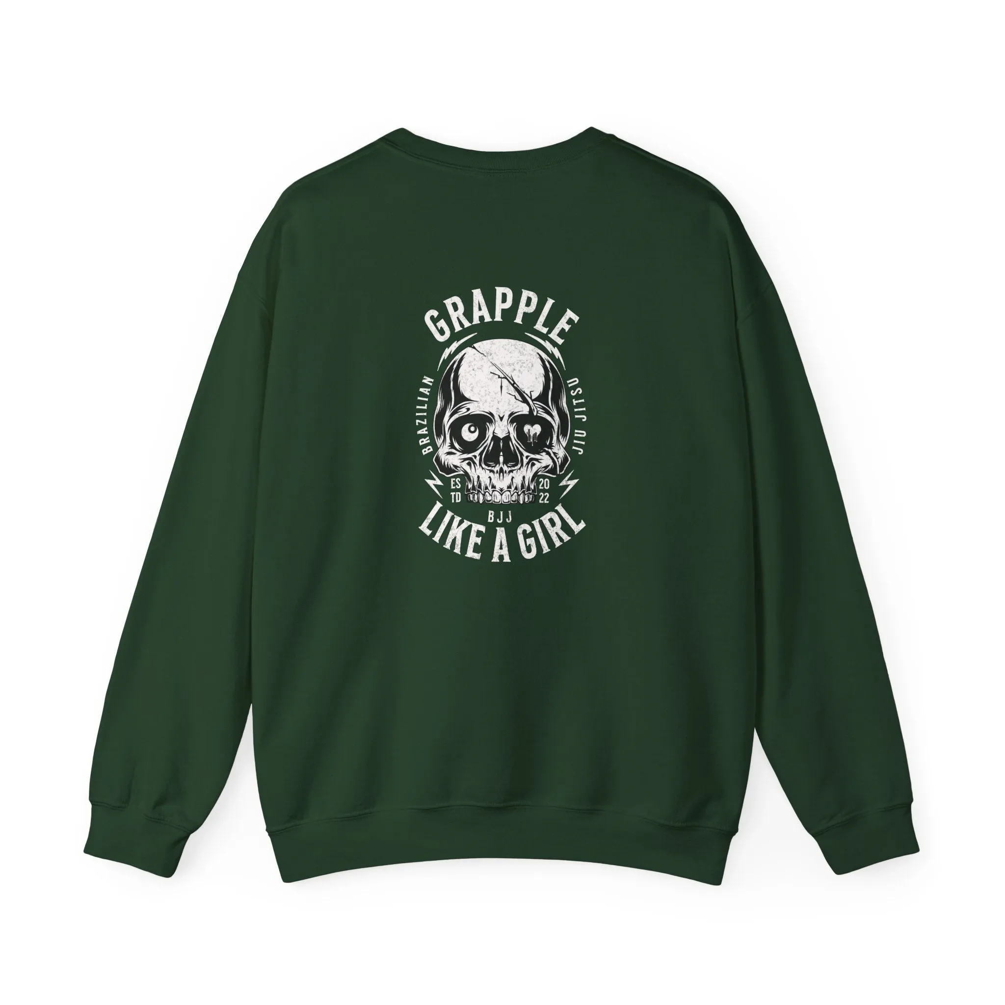 BJJ Women's Crewneck Sweater - Shut up & train.
