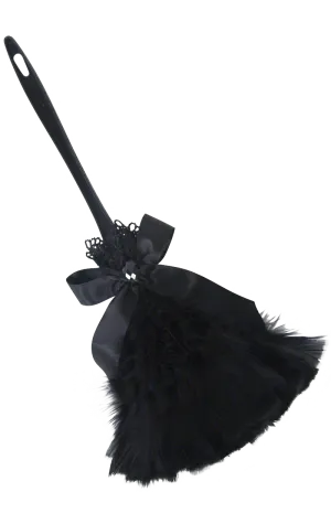 Black Feather Duster