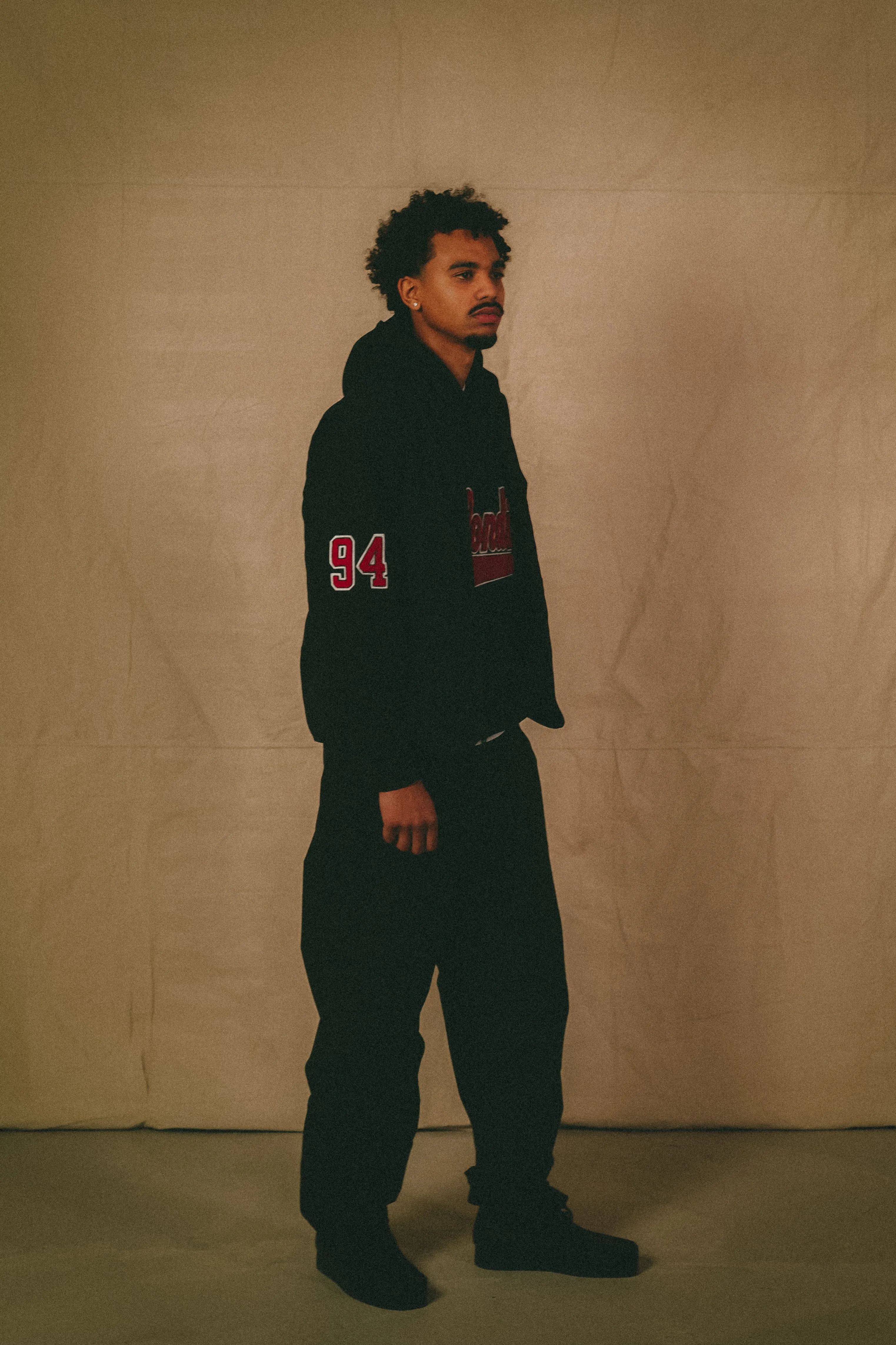 Blondine Applequè Varsity Hoodie