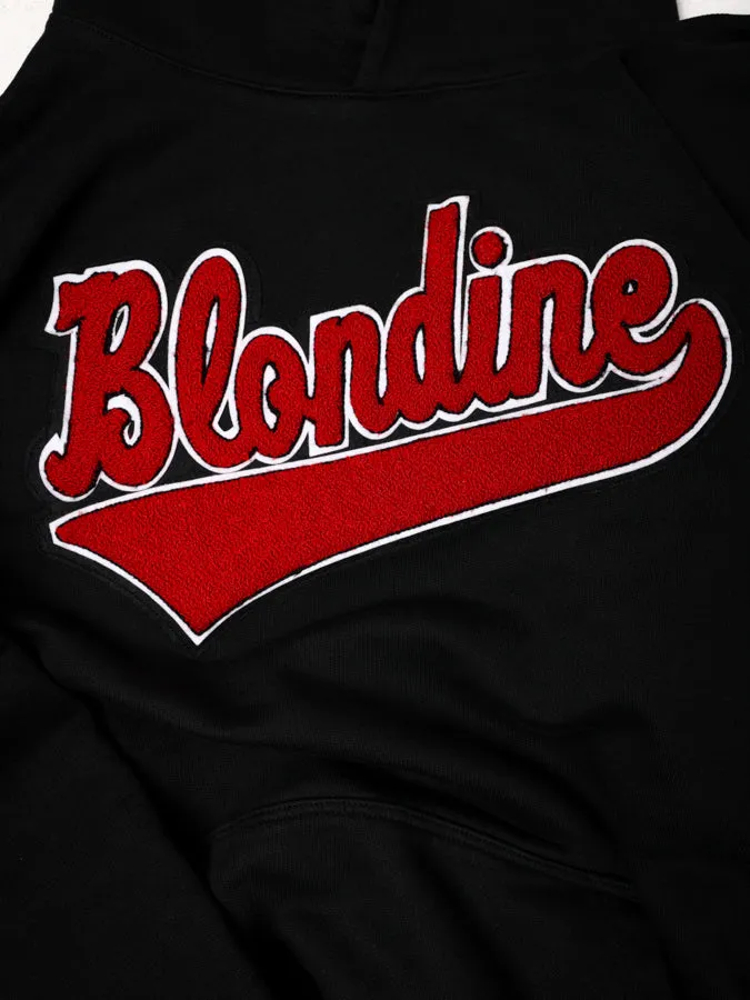 Blondine Applequè Varsity Hoodie