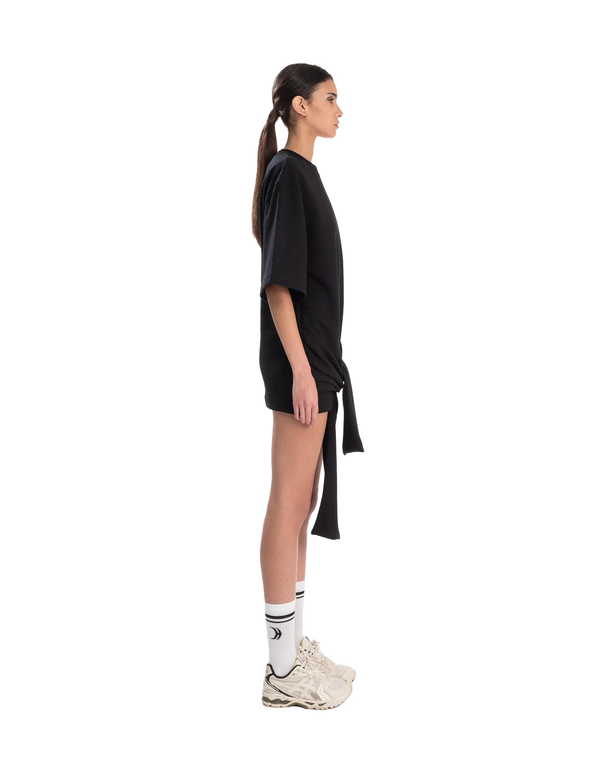 Bow T-shirt Black