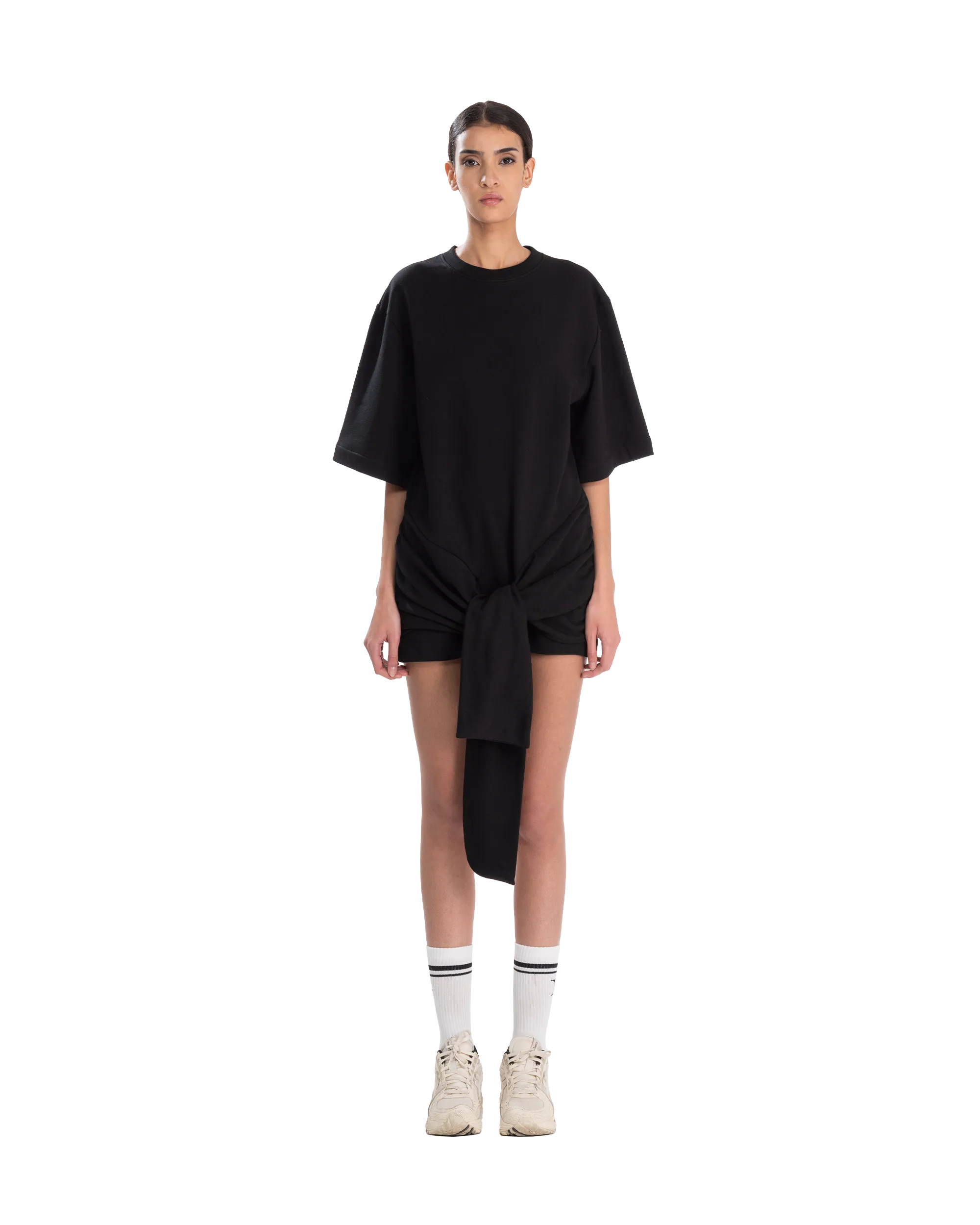 Bow T-shirt Black