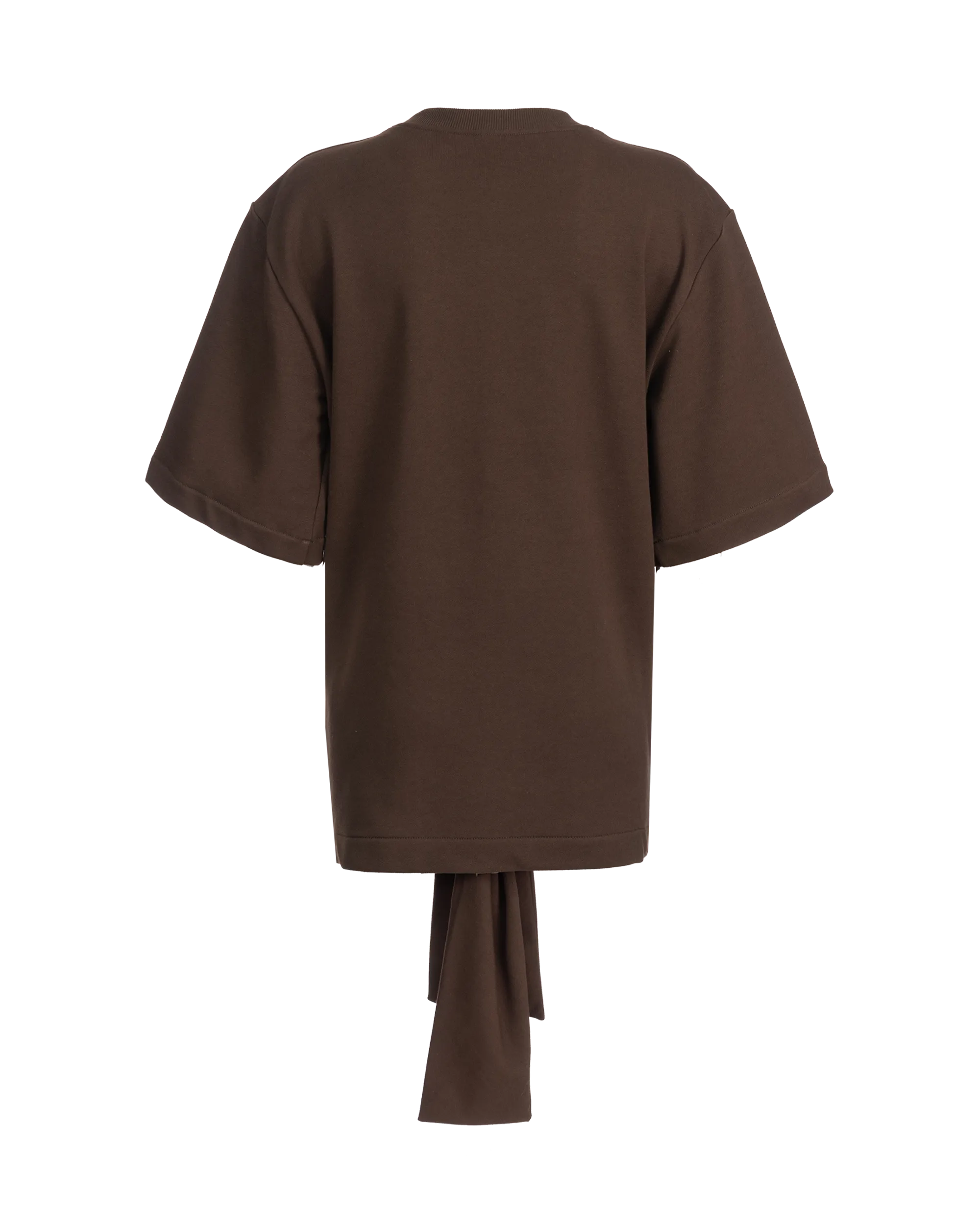 Bow T-shirt Chocolate