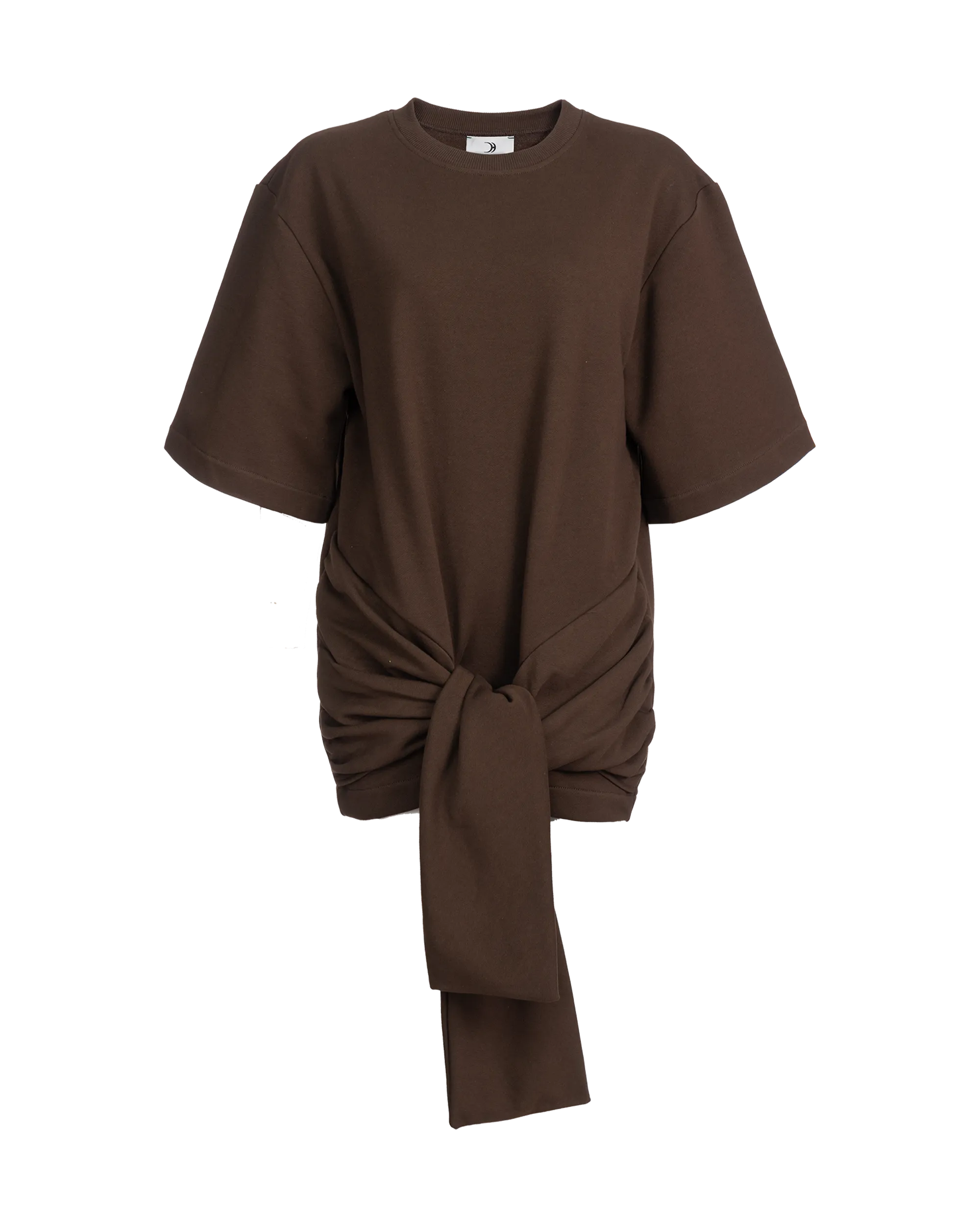 Bow T-shirt Chocolate