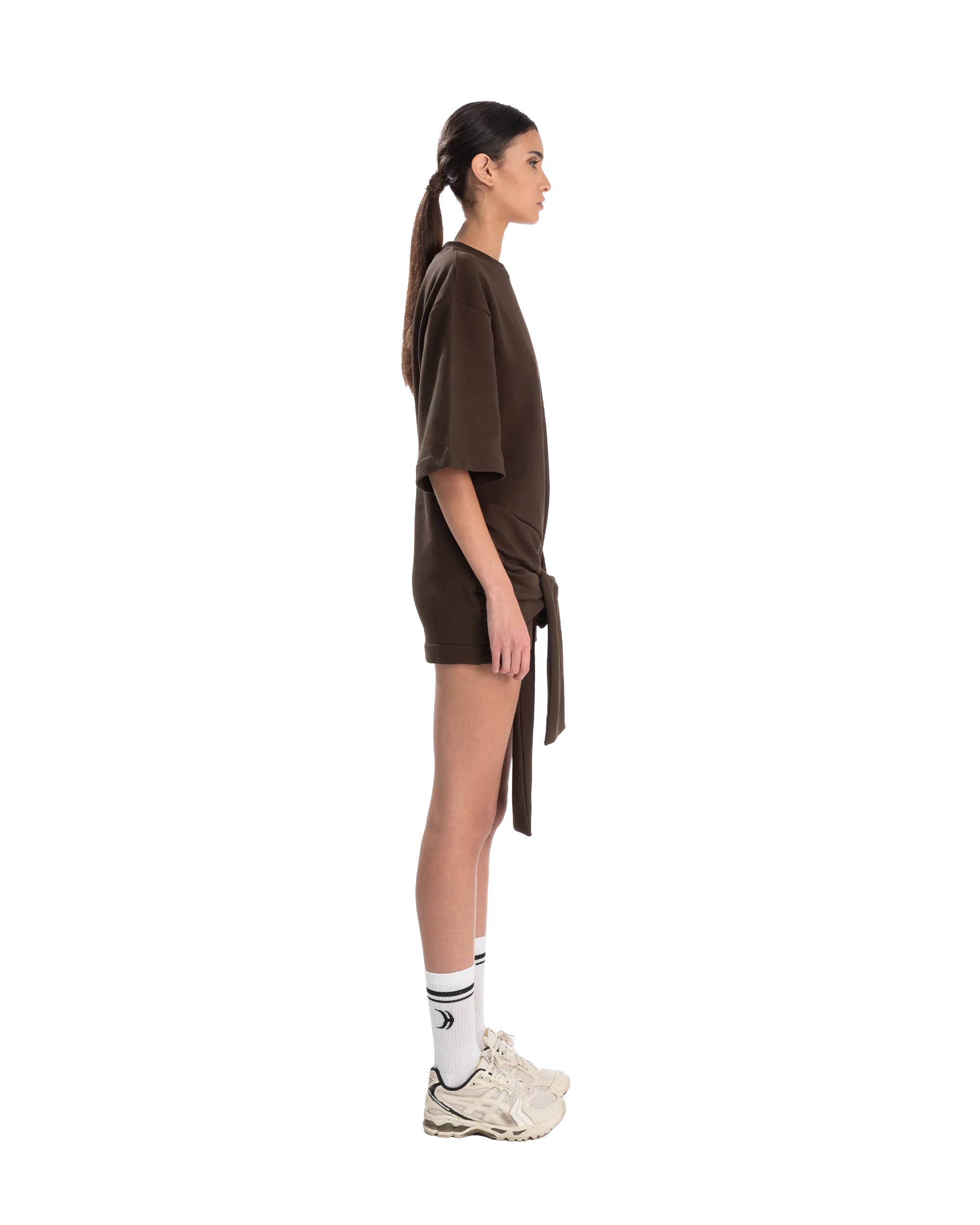Bow T-shirt Chocolate