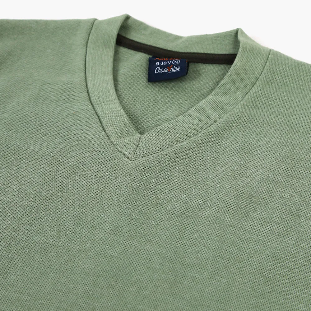 Boys Sweater - Light Green