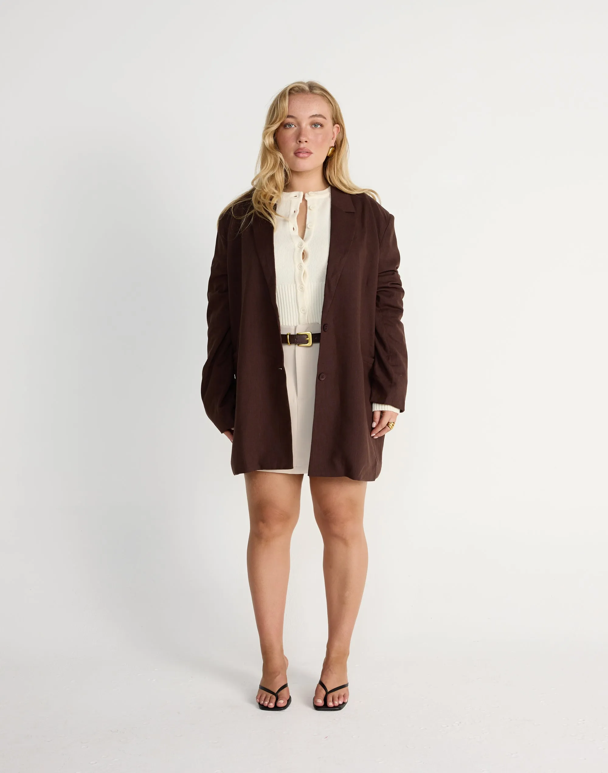 Bradshaw Blazer (Chocolate)