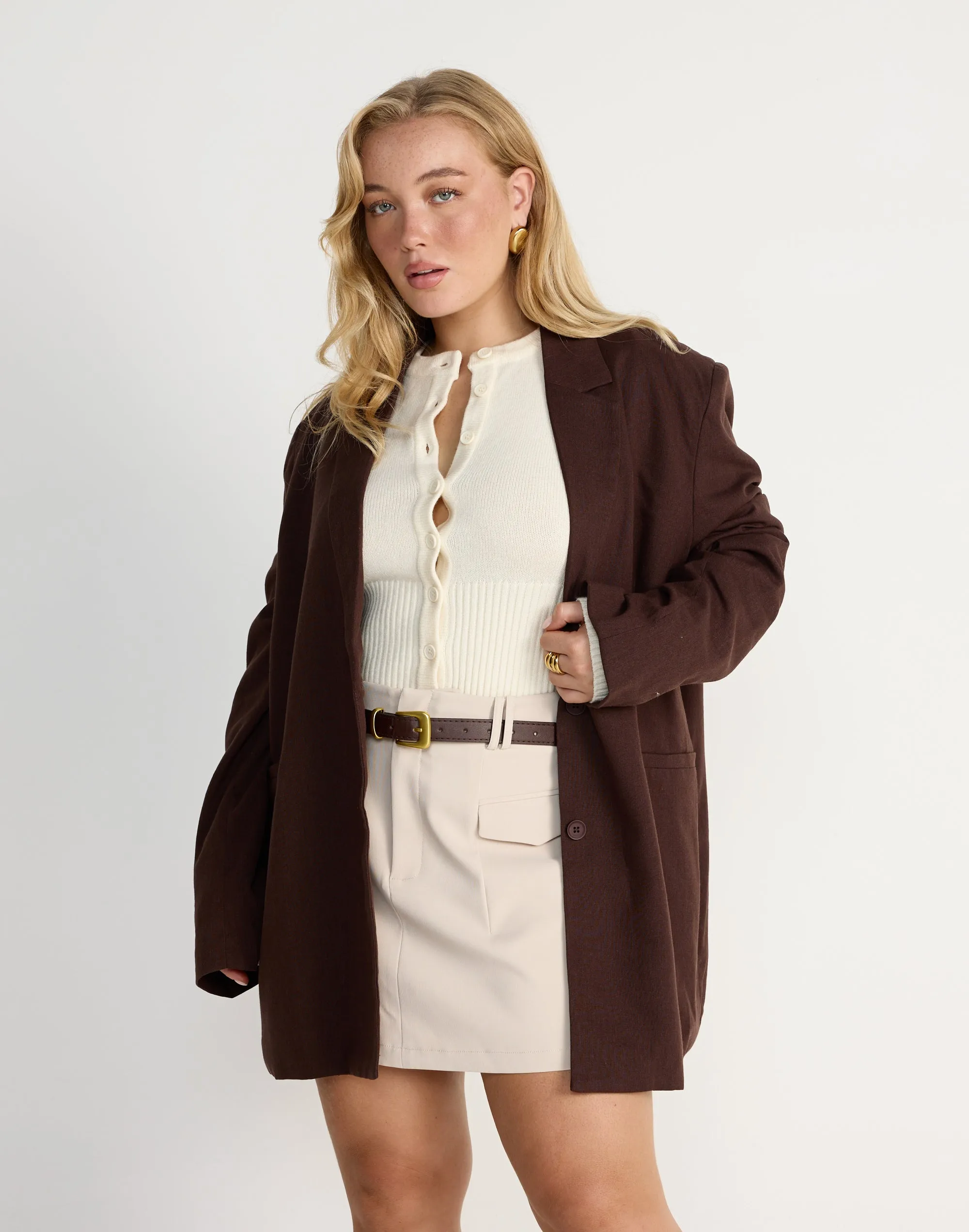 Bradshaw Blazer (Chocolate)