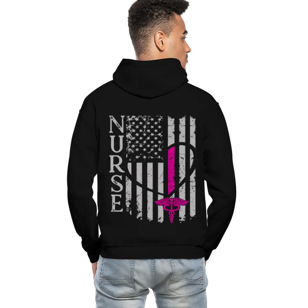 Brandy RN Nurse Flag Gildan Heavy Blend Adult Hoodie