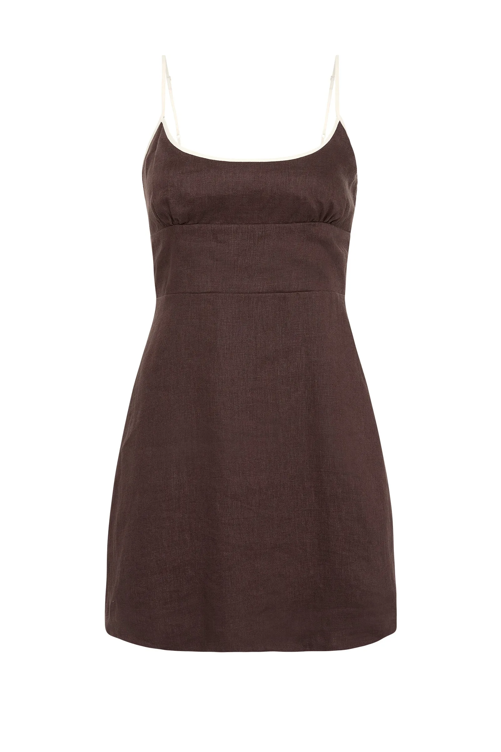 BRIA LINEN MINI DRESS