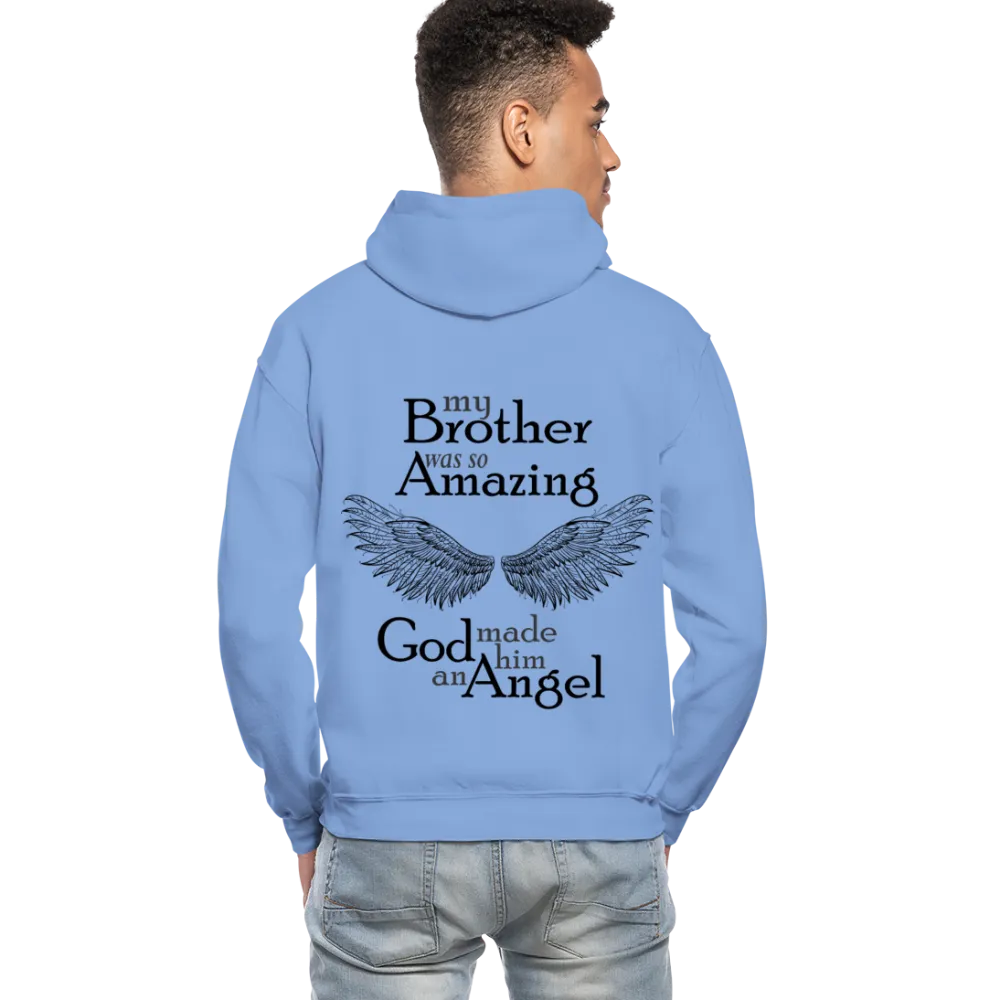 Brother Amazing Angel Sister of an Angel Gildan Heavy Blend Adult Hoodie