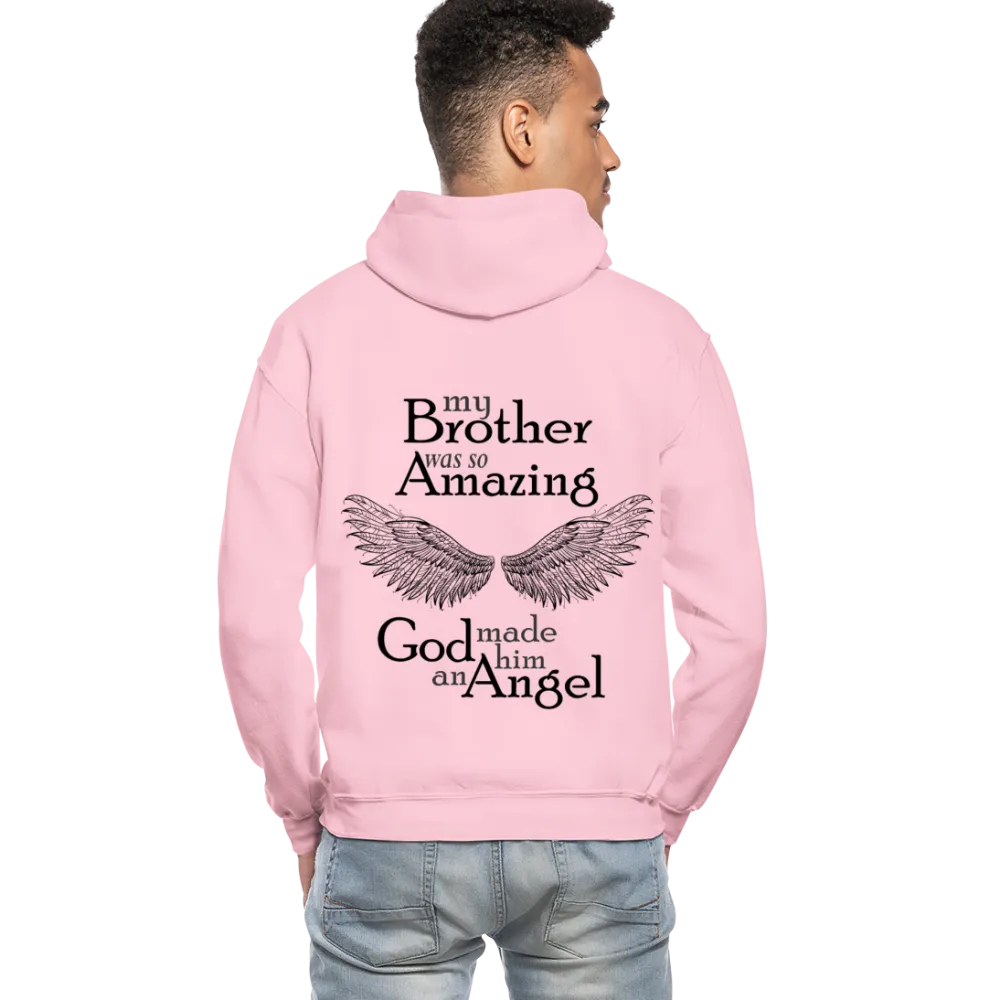 Brother Amazing Angel Sister of an Angel Gildan Heavy Blend Adult Hoodie