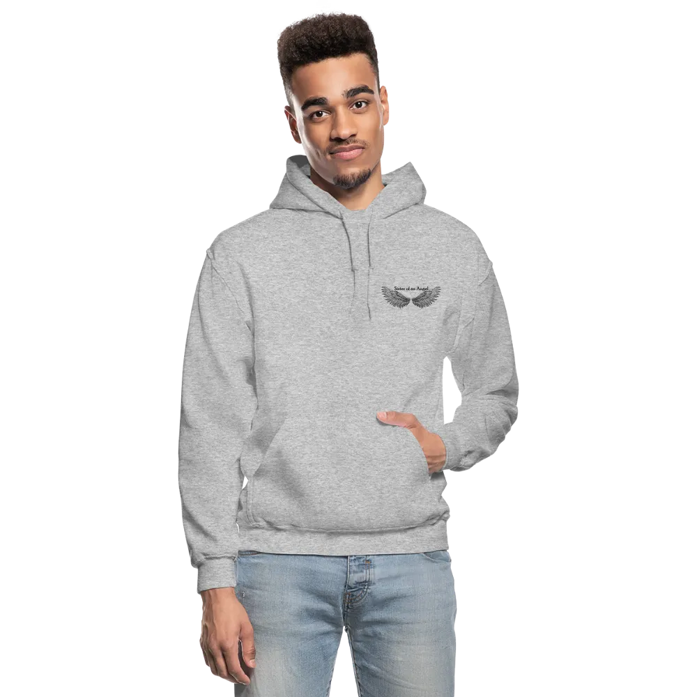 Brother Amazing Angel Sister of an Angel Gildan Heavy Blend Adult Hoodie