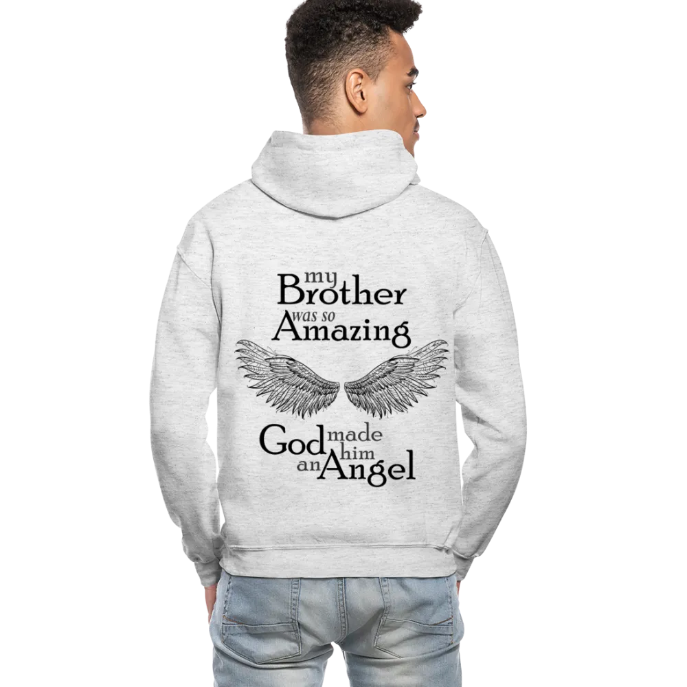 Brother Amazing Angel Sister of an Angel Gildan Heavy Blend Adult Hoodie