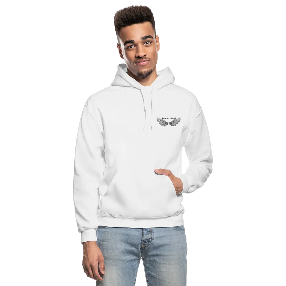 Brother Amazing Angel Sister of an Angel Gildan Heavy Blend Adult Hoodie