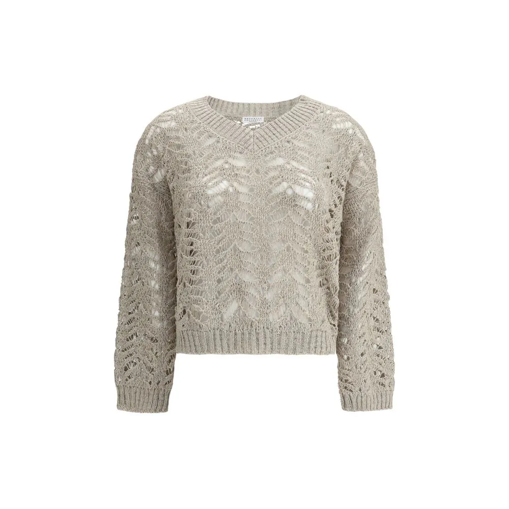 Brunello Cucinelli Linen Sweater