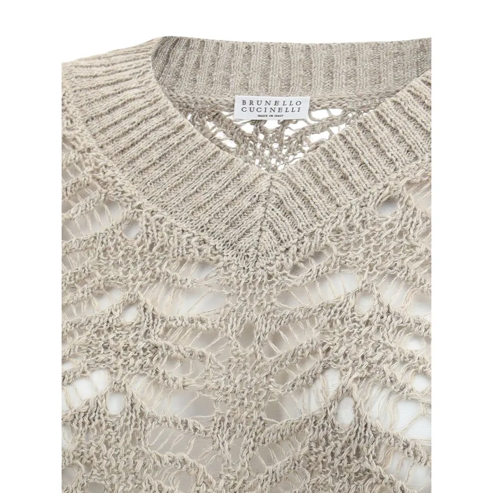 Brunello Cucinelli Linen Sweater